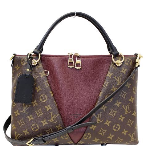 louis vuitton monogram v tote.